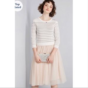 ModCloth Flaunt Where You Want Twofer Dress